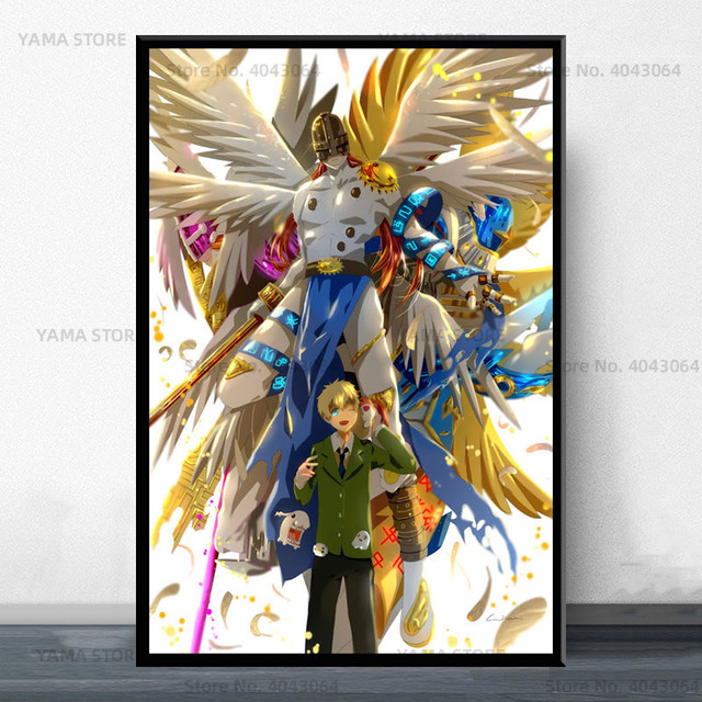 J538 Digimon Adventure Tri All Characters Classic Japan Anime Wall